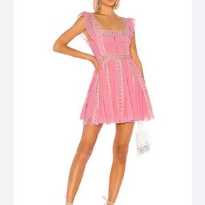 Free people pink mini dress (Great condition!)